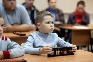 Дети за партами Дети за партами